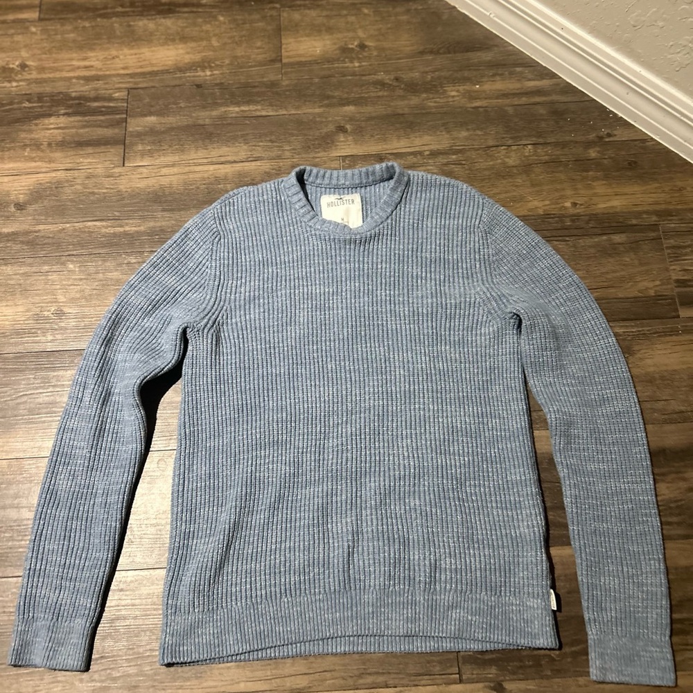Hollister Light Blue Knit Sweater